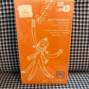 Knit-It Monkey Kit - Orange